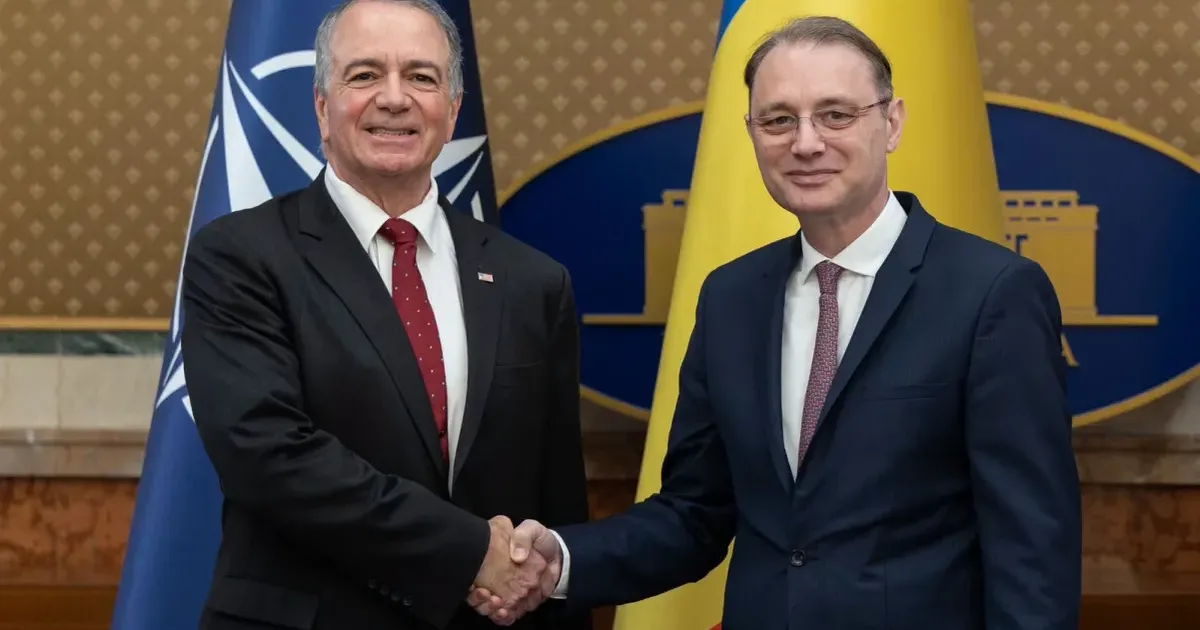 Luca Niculescu, discuții cu ambasadorul SUA despre apărare și investiții 1 Luca Niculescu, discuții cu ambasadorul SUA despre apărare și investiții