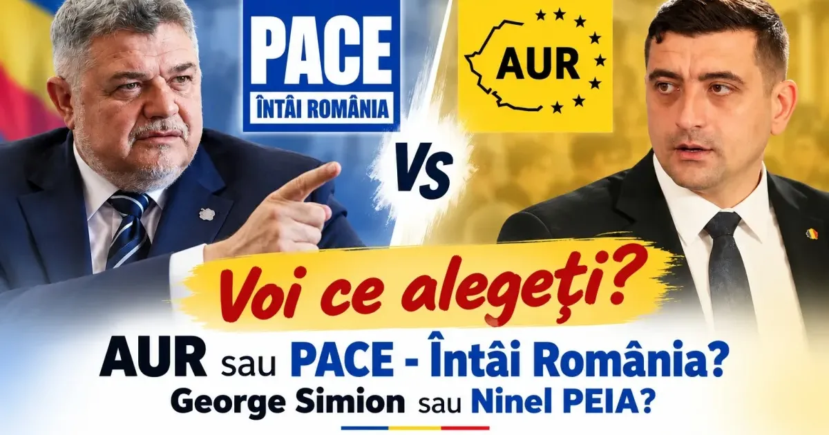 PACE – Întâi România: AUR își atacă frații de sânge. Peia acuză lipsa de loialitate 1 PACE – Întâi România: AUR își atacă frații de sânge. Peia acuză lipsa de loialitate